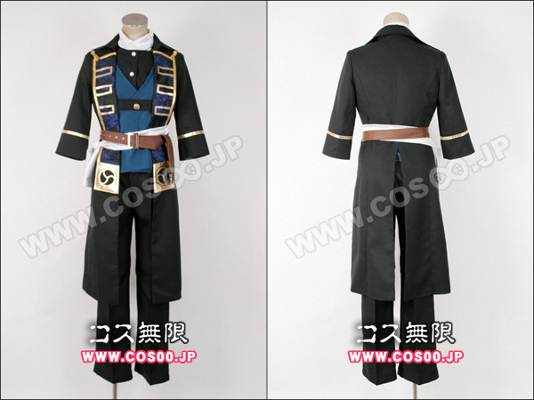 漫田 薄樱鬼 土方岁三 洋装 cos服