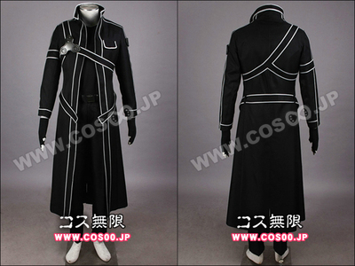 漫田 刀剑神域◆桐人02 cos服
