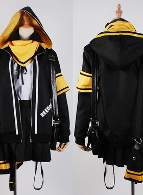 漫田 少女前线 ump45 cosplay服装 假发 道具 COS服