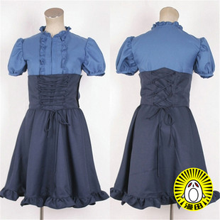 漫田 家庭教师 HitmanReborn 库洛姆·髑髅 洋装  cosplay服