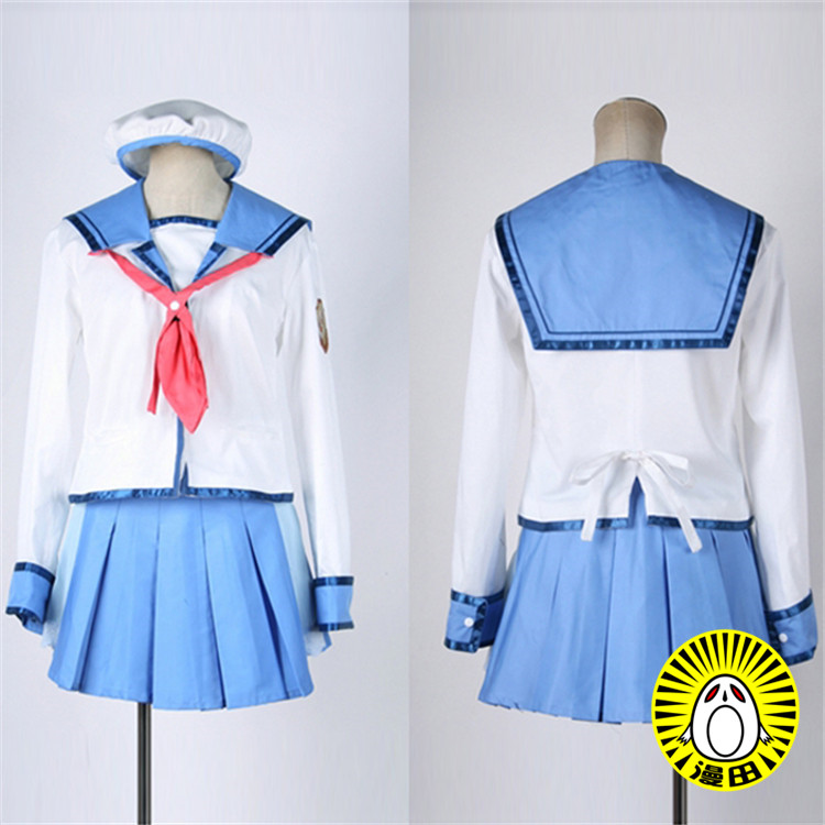 漫田 Angel Beats!天使的心跳仲村由理女子制服cosplay服