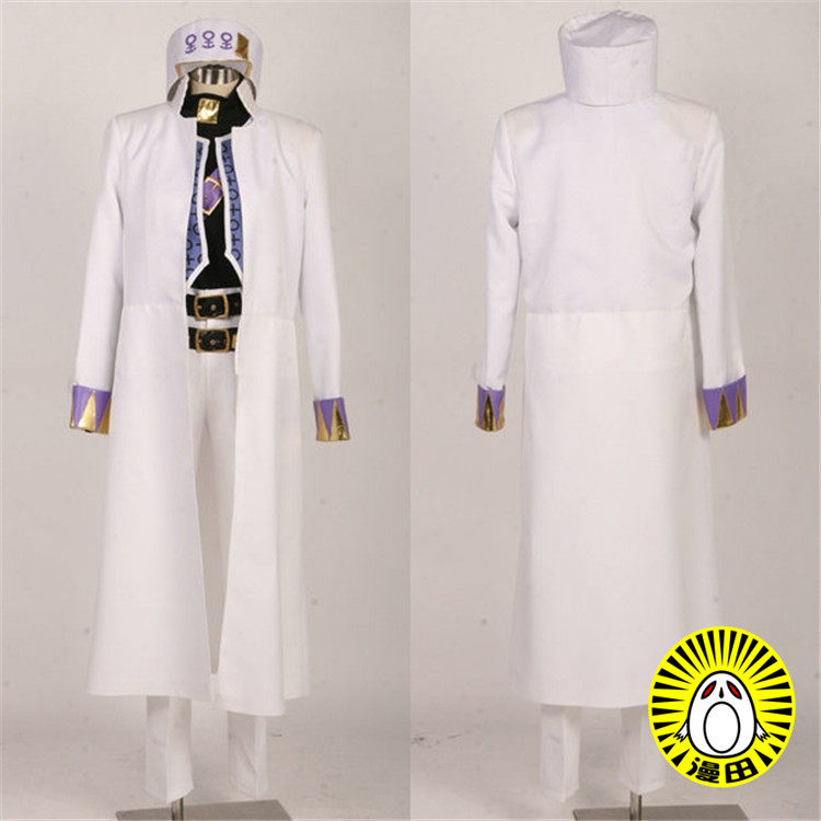 漫田 jojo的奇妙冒险 不灭钻石 空条承太郎 cosplay服装