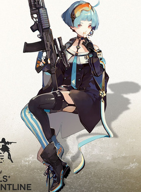 【漫田】少女前线 zas m21 COSPALY服装鞋子