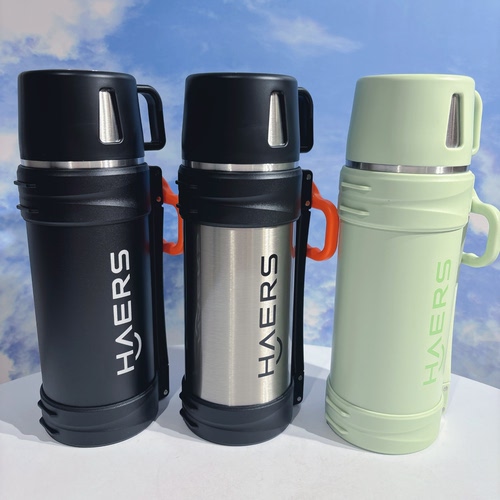 大容量户外保温杯304不锈钢