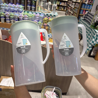 超诚塑料冷水壶家用大容量加厚带盖茶壶耐高温泡茶桶食品级凉水壶
