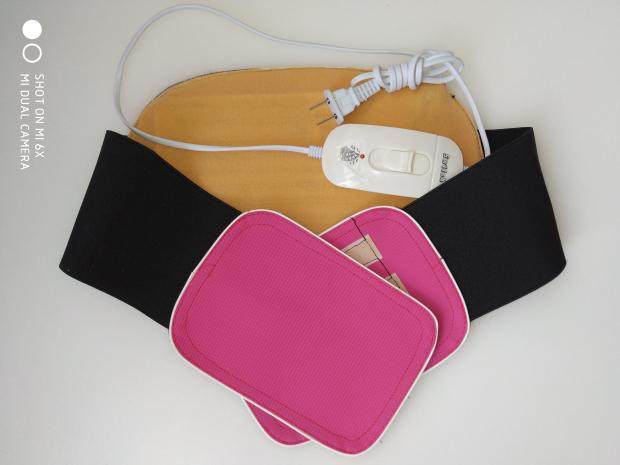 包邮保健电热宝护腰带 插电加热暖腰带 保暖发热腰围暖腰包