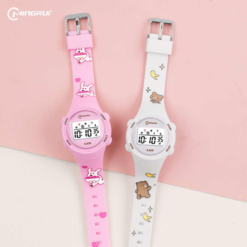 卡通电子手表儿童小学生