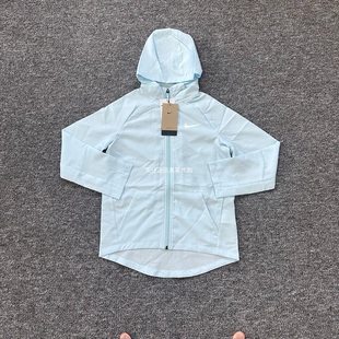 Nike耐克 男女儿童春秋运动休闲防晒速干连帽夹克外套风衣DO7095