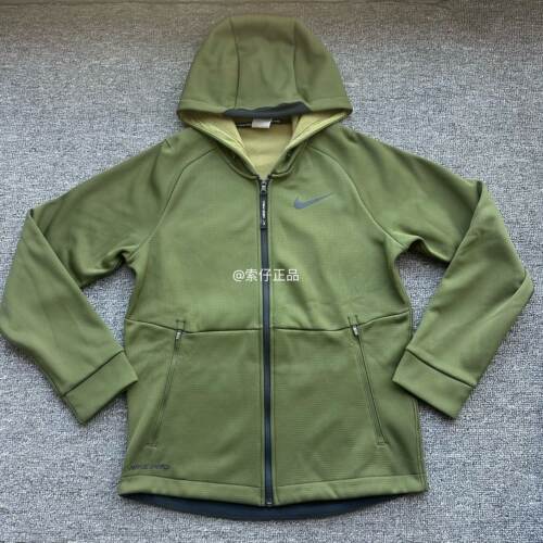 Nike/耐克 男子秋冬运动跑步训练速干加绒保暖防风连帽外套DD2125