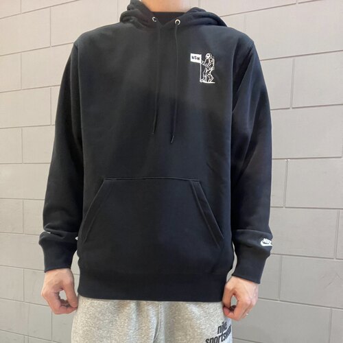 Nike/耐克 正品秋冬男士印花透气连帽运动卫衣HQ8595-010