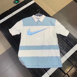 宽松翻领运动休闲透气POLO短袖 正品 男装 大码 T恤夏FN3694 Nike耐克