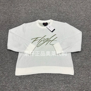 耐克/Nike Jordan新款男子圆领保暖宽松长袖毛衣 FD7390-133