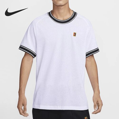 Nike/耐克正品夏季新款男士透气网球训练运动短袖FN0319-101