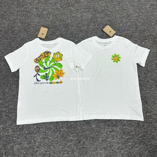 Nike/耐克正品 夏季款男女大童透气针织经典纯棉休闲短袖HQ3234
