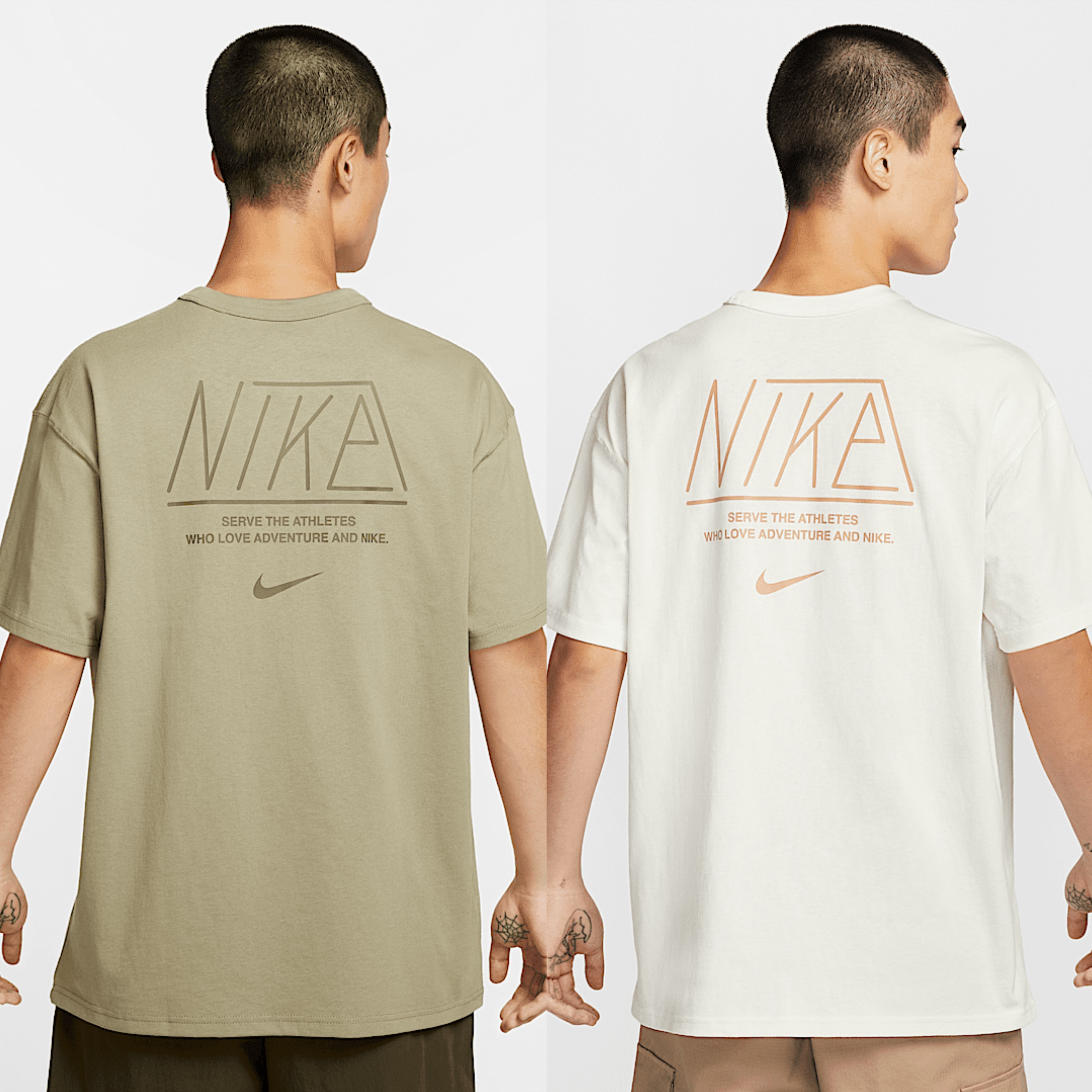 NIKE耐克 男子夏季圆领针织宽松运动休闲短袖T恤HQ9151-133-276