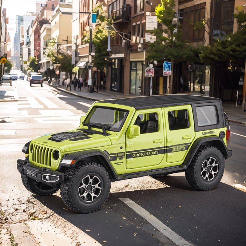嘉业1:32JEEP吉普牧马人合金车/玩具仿真车/