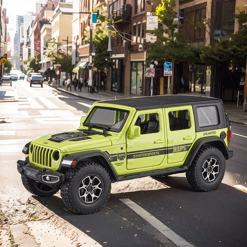 嘉业1:32JEEP吉普牧马人越野车汽车模型合金仿真儿童玩具车摆件