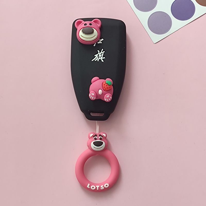 适用一汽红旗H5车钥匙套EHS9高档H9/HS5/HS7壳Ehs3扣Eqm5壳扣