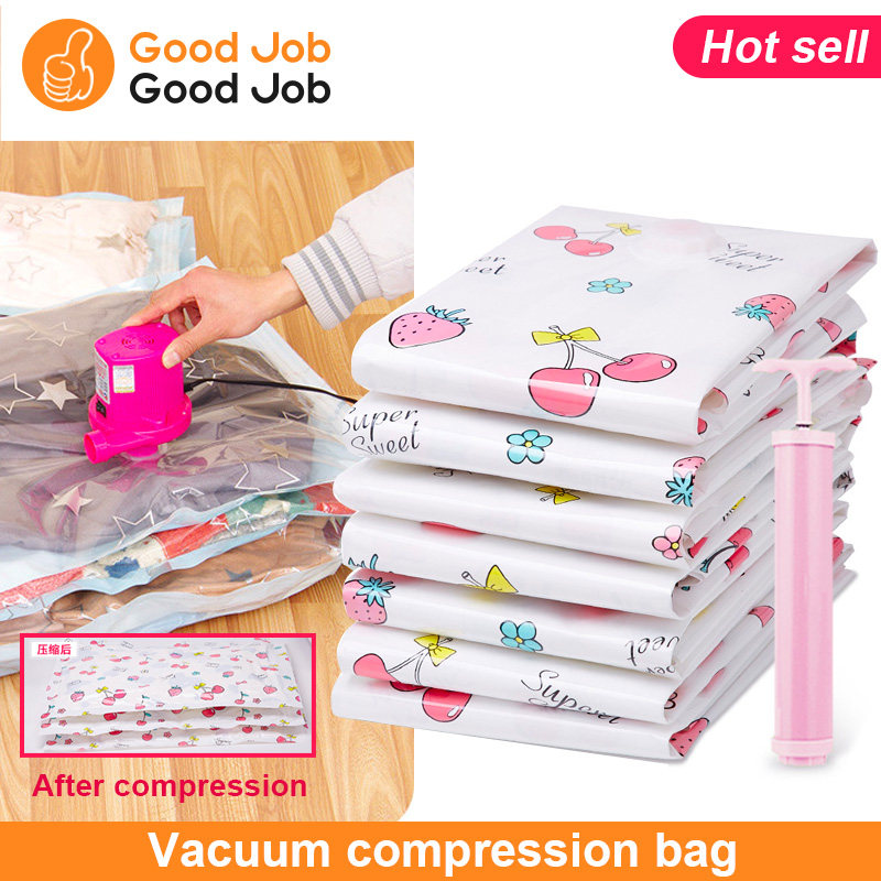 vacuum bag for clothes storage quilt big plastic bag sealing