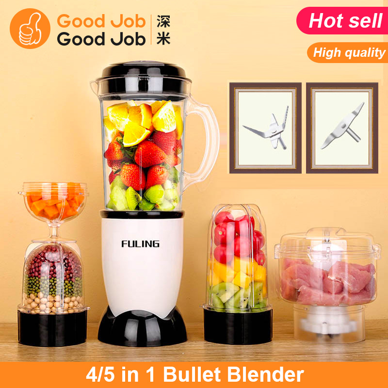 4/5 in1 Bullet blender Juicer Electric blender machine mixer 厨房电器 榨汁机/原汁机 原图主图