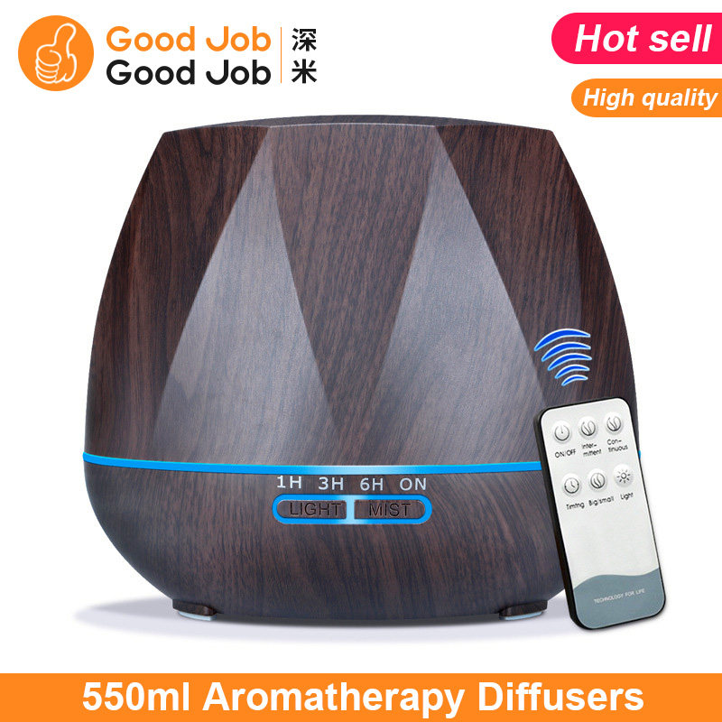 550ml aromatherapy diffusers and air humidifier oil diffuser