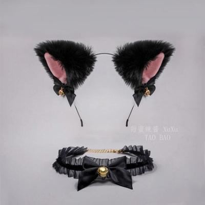 chocker项圈饰品铃铛配饰链脖圈牵引女仆锁骨男朋友带脖尾巴