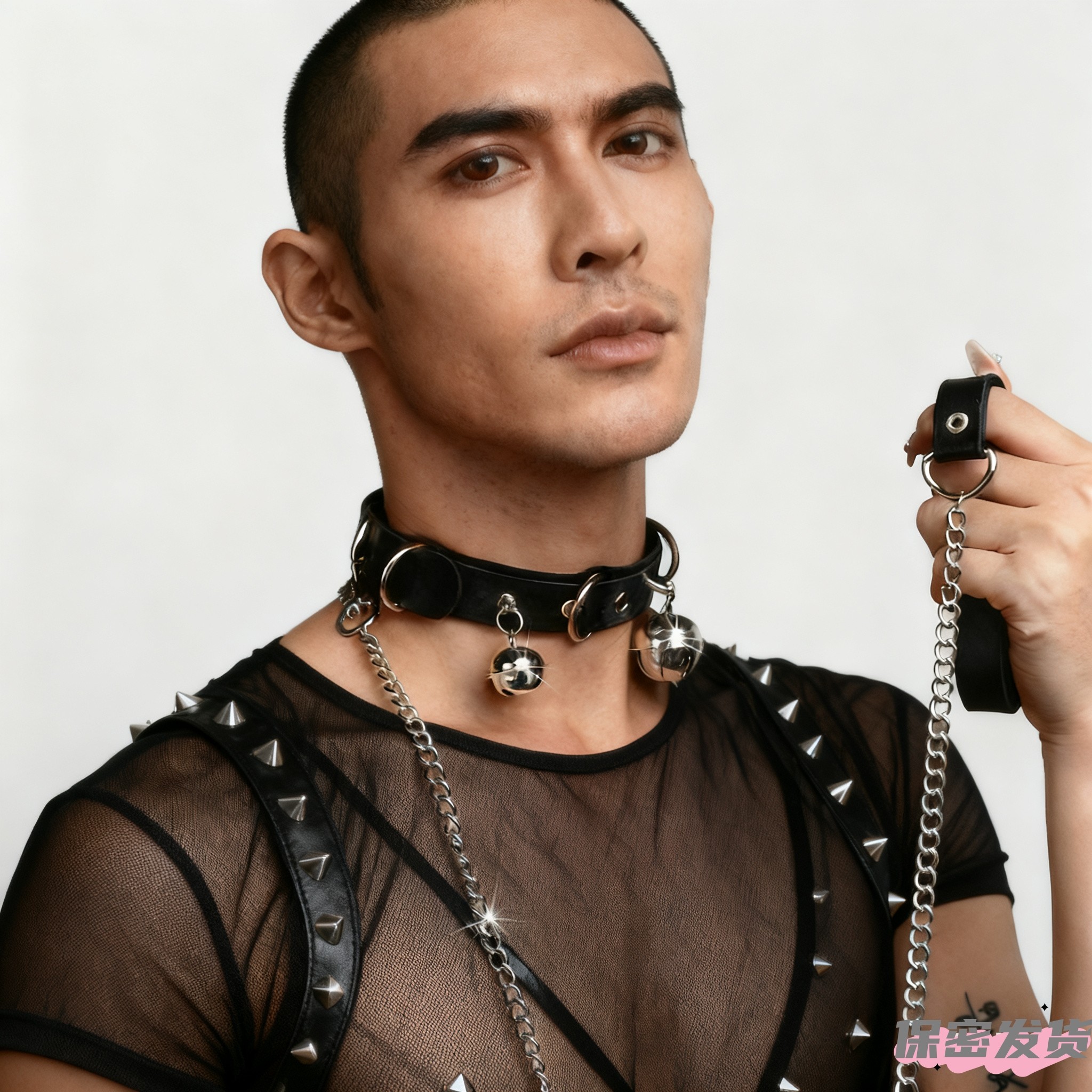 保密发货当天发出项圈女小狗