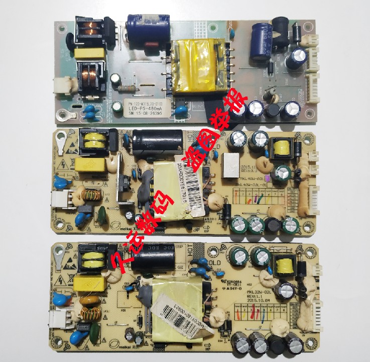 长城32寸显示器电源板高压板