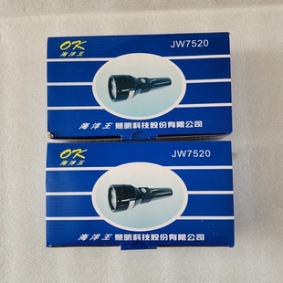 海洋王JW7520巡检手电筒碳纤纬2.5W检修应急照明强光6h工作光16h