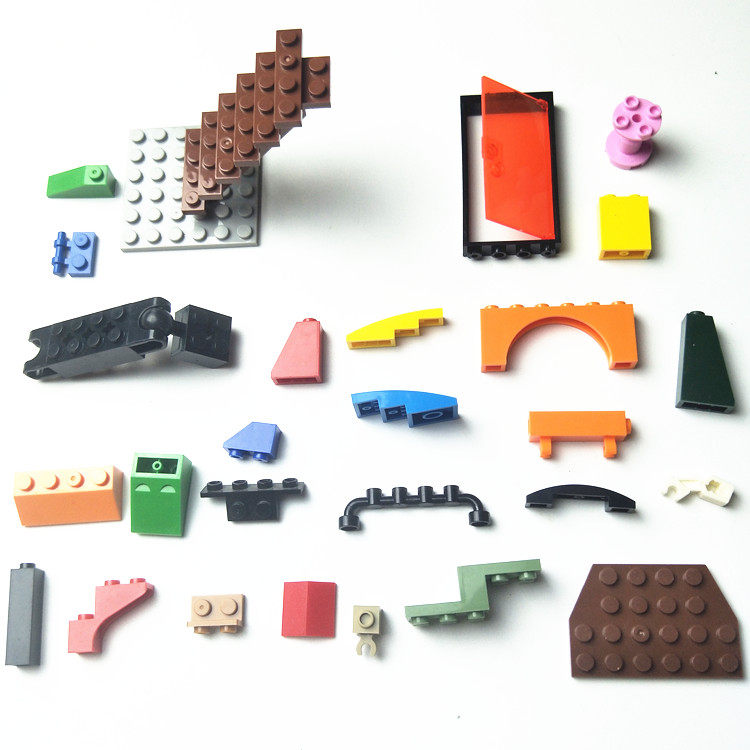 兼容通用lego乐高式小颗粒散普通塑料积木