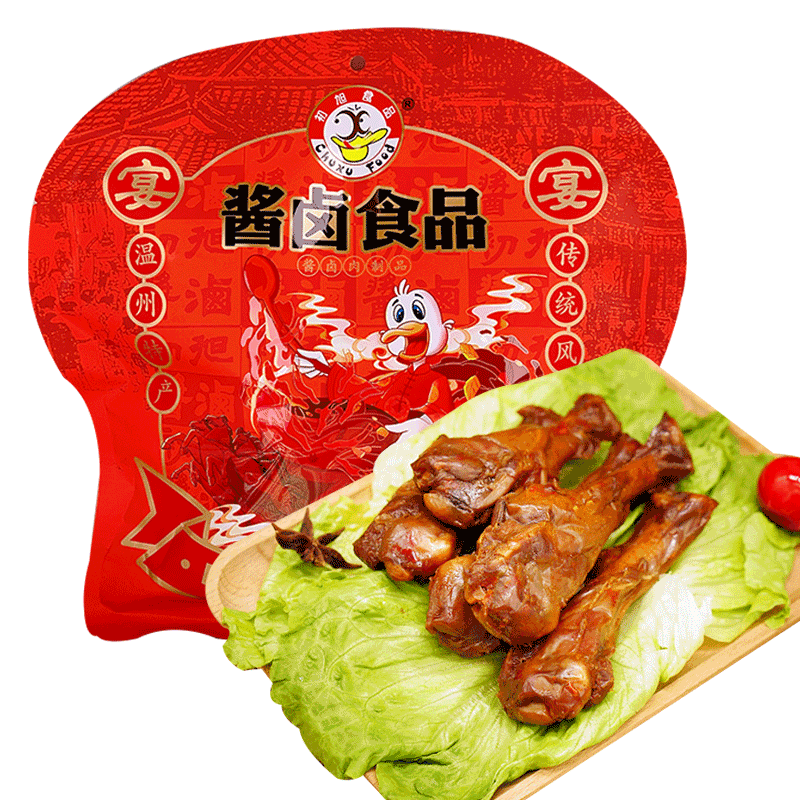 初旭鸭翅根鸭小腿散称500克