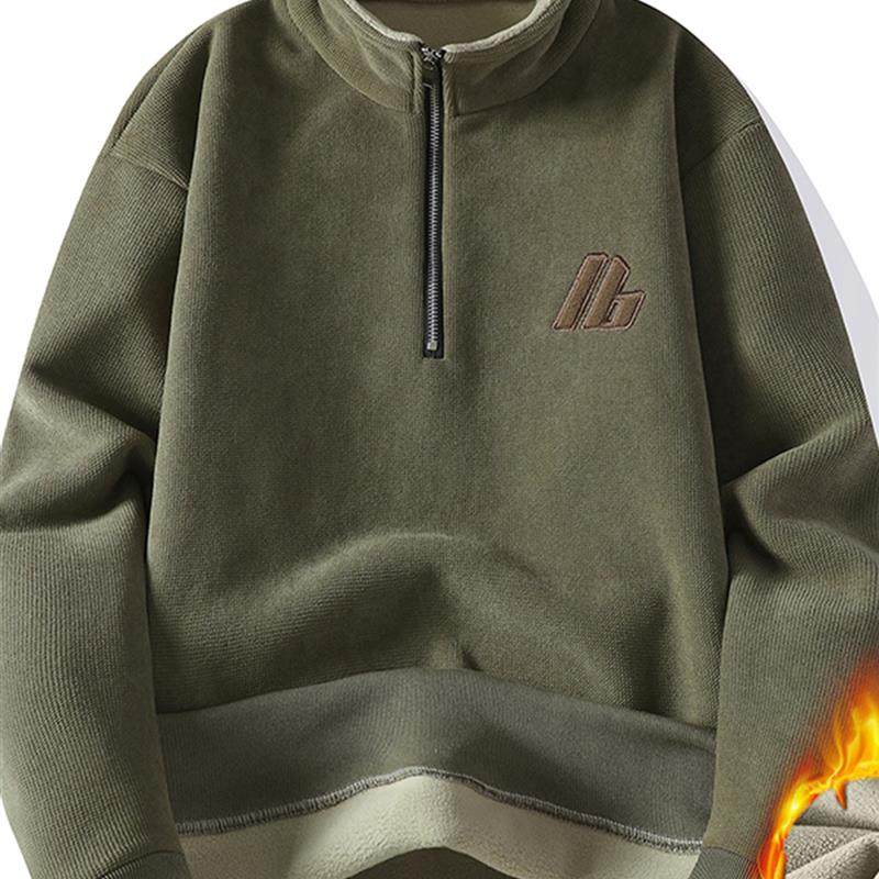 高端立领天鹅绒加厚秋冬男士运动衫重量级覆古字母贴片双面天鹅绒,男装,卫衣,淘宝优惠券,粉丝福利购,淘宝优惠卷