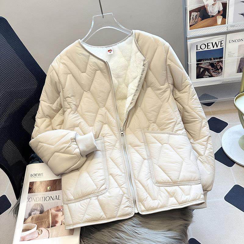 冬季加绒加厚内胆棉衣女2024新款内搭羽绒棉服宽松显瘦内穿小棉袄,女装/女士精品,棉衣/棉服,淘宝优惠券,粉丝福利购,淘宝优惠卷