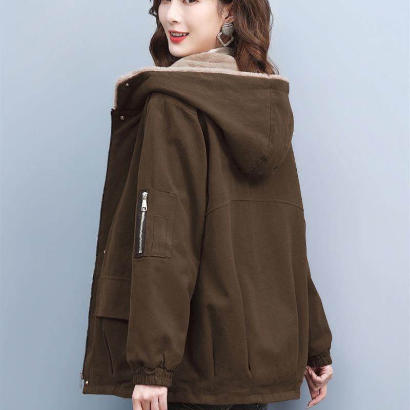 连帽派克服女2025年新款冬季小个子妈妈秋冬加绒加厚今年爆款外套,女装/女士精品,派克服,淘宝优惠券,粉丝福利购,淘宝优惠卷