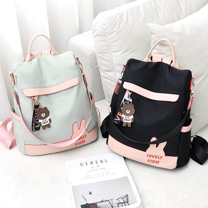 防盗双肩包女25新款时尚旅行包大容量休闲女士背包通勤包旅游轻便,箱包皮具/热销女包/男包,双肩背包,淘宝优惠券,粉丝福利购,淘宝优惠卷