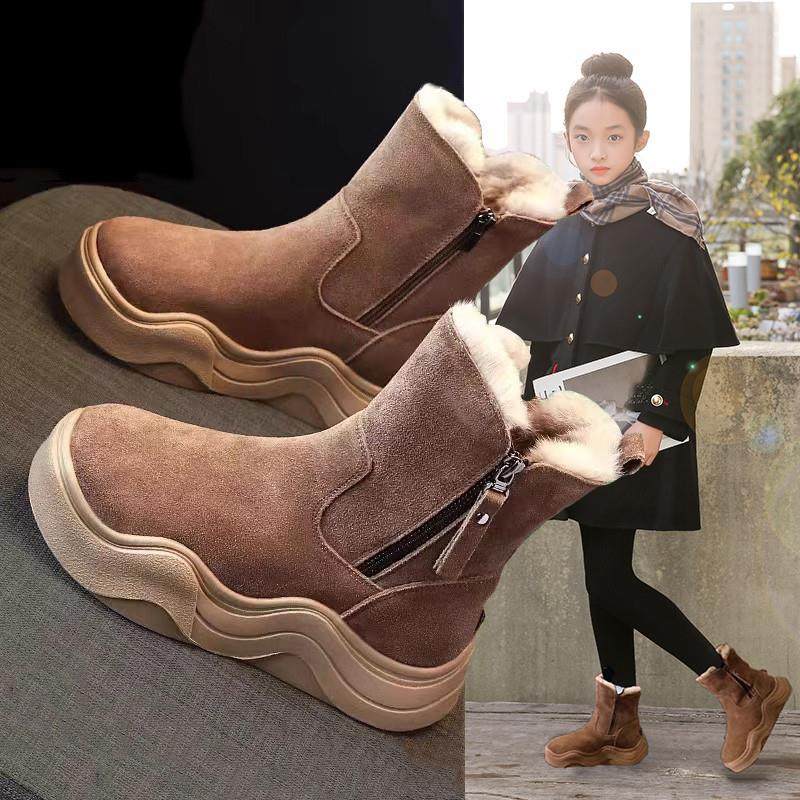 女童雪地靴冬季2025新款加绒加厚马丁靴中大童大棉鞋保暖东北棉鞋,童鞋/婴儿鞋/亲子鞋,雪地靴,淘宝优惠券,粉丝福利购,淘宝优惠卷