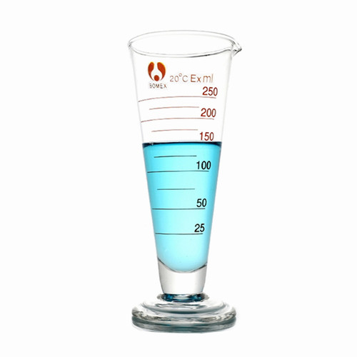 玻璃量杯锥形三角杯量器