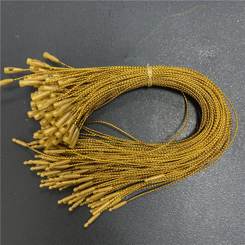 银丝线子弹头吊绳吊牌子母扣
