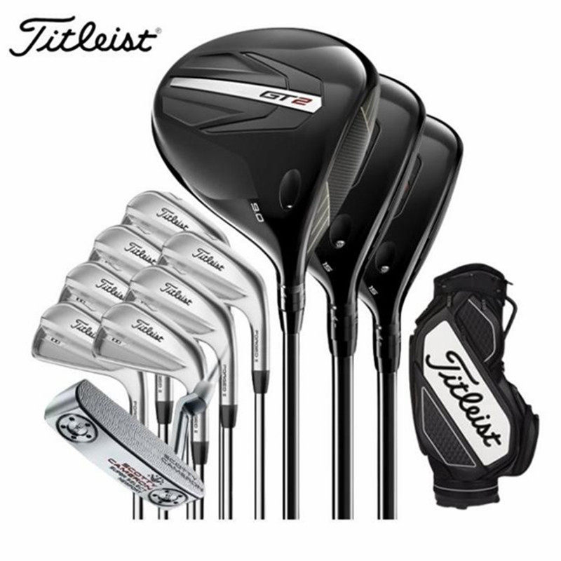 Titleist泰特利斯高尔夫男士球杆GT2套杆配T100铁杆组T200铁杆组