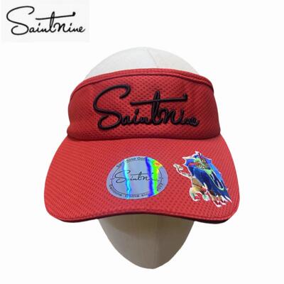 正品韩国Saintnine高尔夫帽子无顶透气遮阳帽 防晒 防紫外线帽子