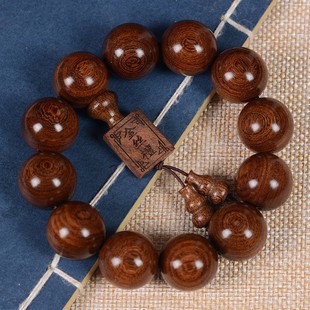 金丝檀手串2.0 檀木佛珠木质手链老料沉水男女情侣款首饰文玩饰品