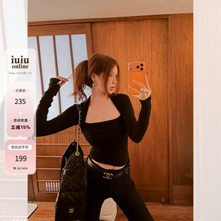 jennie」小众设计感T恤女短款 like 显瘦 「本期主推 IUIU阿晶家