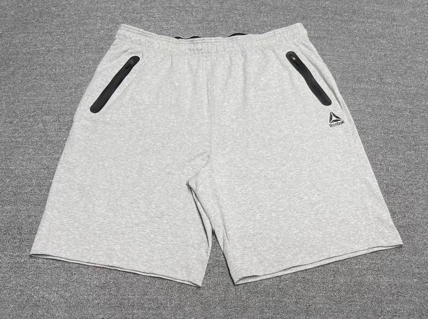 大号码胖子锐步REEBOK男子夏季弹力透气运动休闲短裤