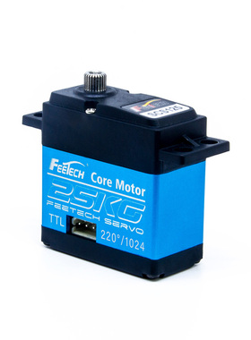 飞特FEETECH总线25kg钢齿SCS125机器人机械臂位置反馈串口舵机