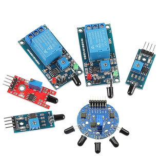 火焰传感器模块 火源探测模块红外接收 火光检测报警(3/4线)