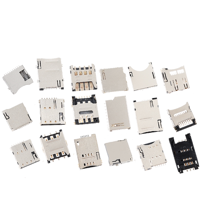 SD/MINI/TF/SIM/NANO/MICRO卡座卡槽卡托 大小/长短体 带自弹式