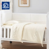 Покрывало, хлопковый комплект для детского сада, трикотажное детское одеяло, постельные принадлежности, 3 предмета