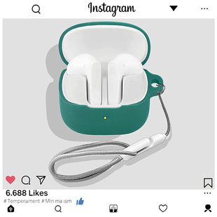 防摔软壳 NC保护套简约纯色连体式 倍思BS1耳机壳适用Baseus倍思BS1 NC蓝牙耳机保护壳倍思BS1耳机套倍思BS1