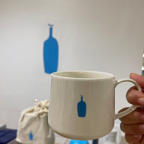 BlueBottle蓝瓶咖啡 网红同款 杯子陶瓷马克杯男女生家用水杯