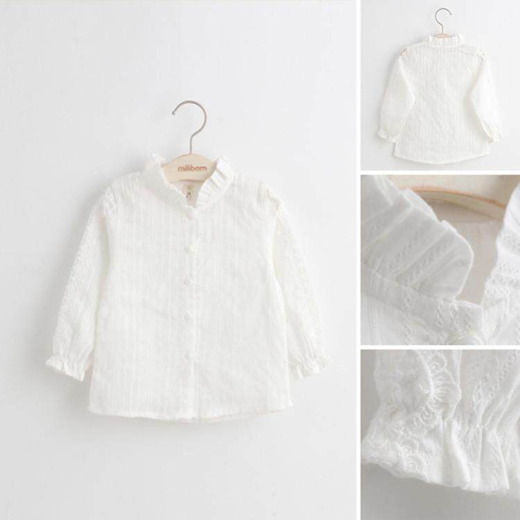 Chemise fille à manche longue - Ref 2085462 Image 1